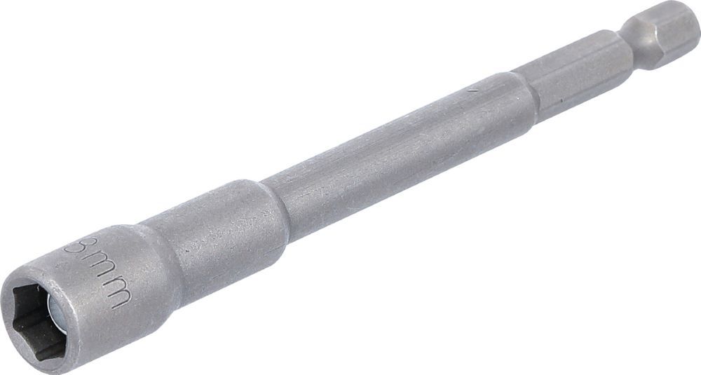 Produktbild Steckschlüssel Einsatz Sechskant extra lang für Bohrmaschinen 8 mm bild 1